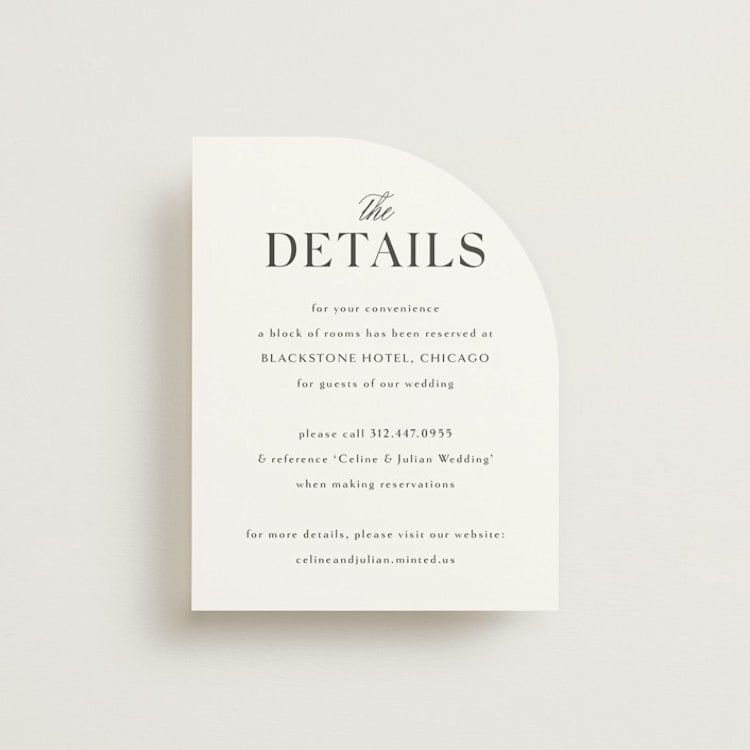 "CELINE" - Direction Cards in Opal by Melanie Kosuge - Front