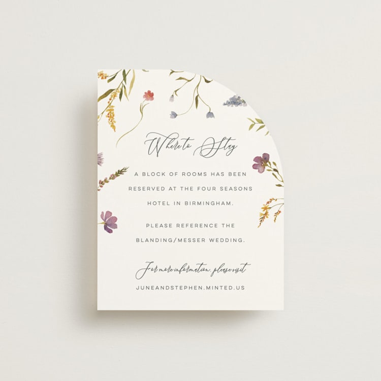 "Untied" - Direction Cards in Sherbert by Erin Hodges - Front