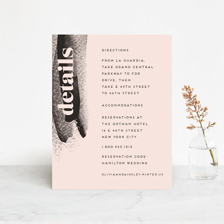 "Vignette" - Direction Cards in Cosmopolitan by silverscreen studio - Front