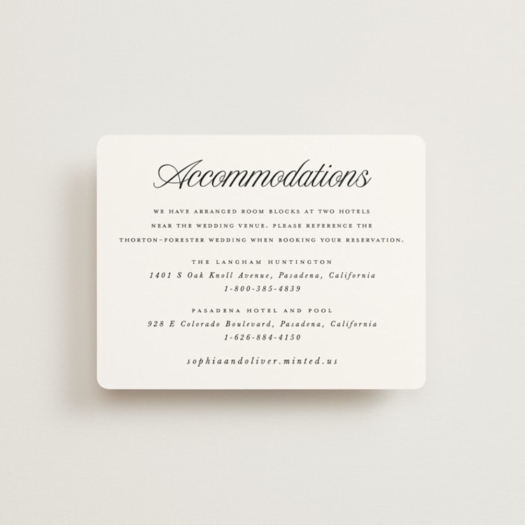 "Beautiful Day" - Direction Cards in Tuxedo by Leah Bisch - Front