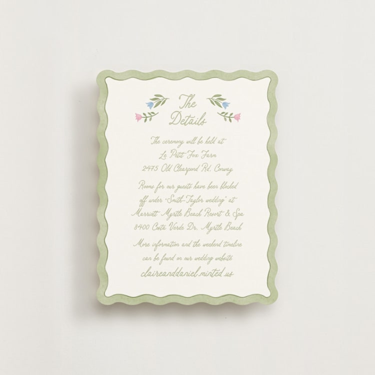 "Folk Garden" - Direction Cards in Garden by Creo Study - Front