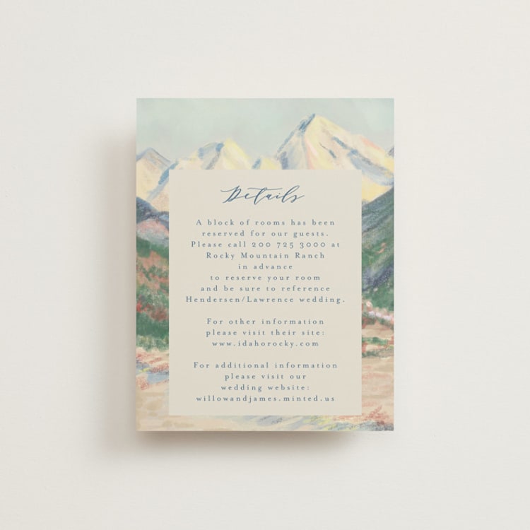"The Valley" - Direction Cards in Summer by Petra Kern - Front