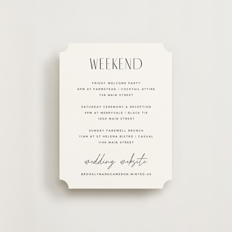 "Arabilla Overlap" - Direction Cards in Silk by Kelly Schmidt - Front