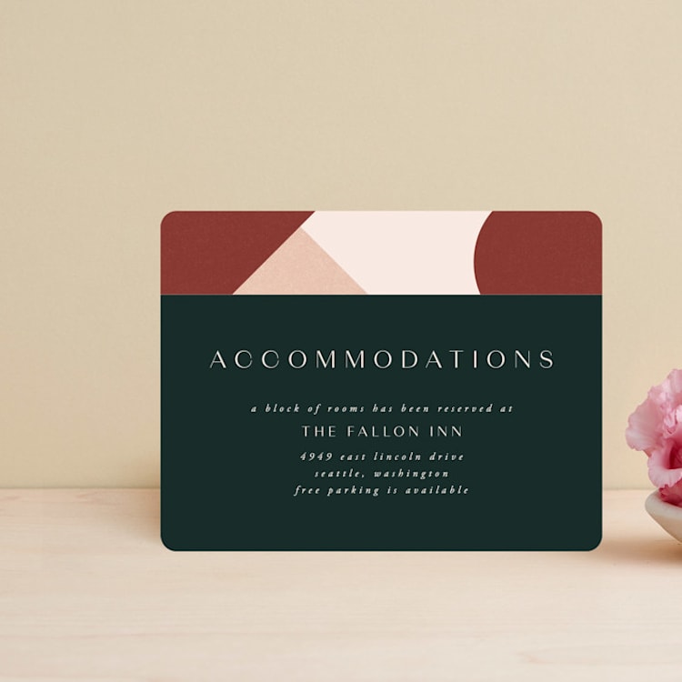 "archway" - Direction Cards in Forest by Jen Banks - Front