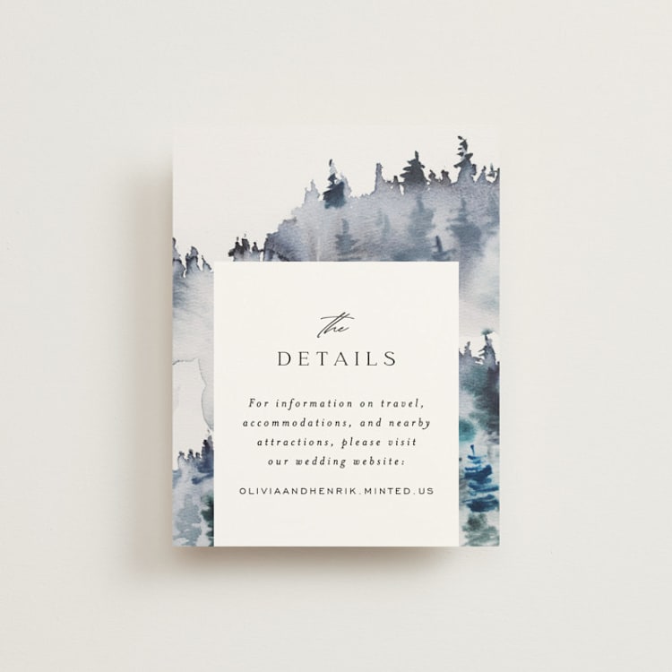 "Airy Mountain" - Direction Cards in Air by Janean Hinger - Front