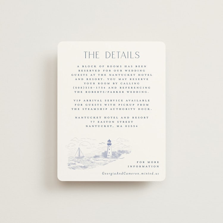 Coastal Toile by Jenna Holcomb