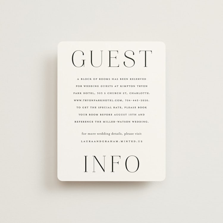 "conjoin" - Direction Cards in Pearl by Alethia Frye - Front