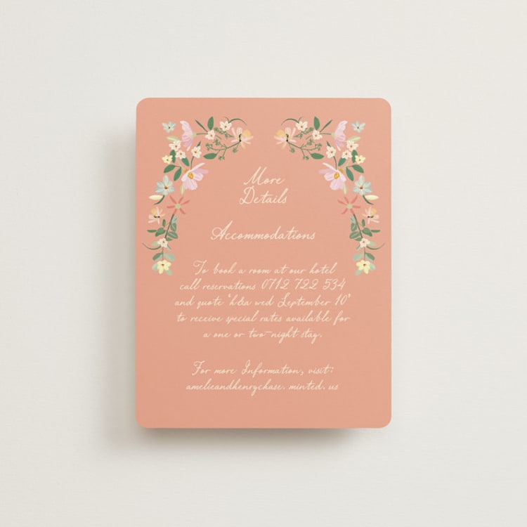 "spring draped garland" - Direction Cards in Spring by Phrosné Barwood - Front