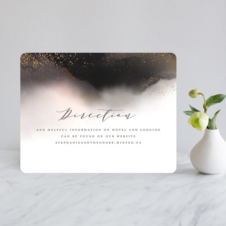 "Enchantment" - Direction Cards in Smoke by iamtanya - Front
