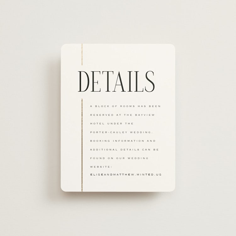 "Linear" - Direction Cards in Silk by Laura Hankins - Front