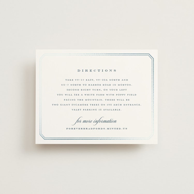 "othellolagkage" - Direction Cards in Pearl by chocomocacino - Front