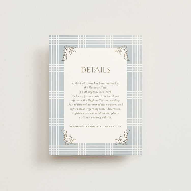 "salt and ivory" - Direction Cards in Belair by Grae - Front