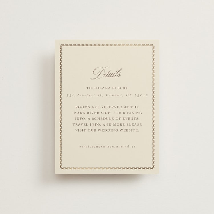 "Ahlum" - Direction Cards in Champagne by Deynaaz Daraei - Front
