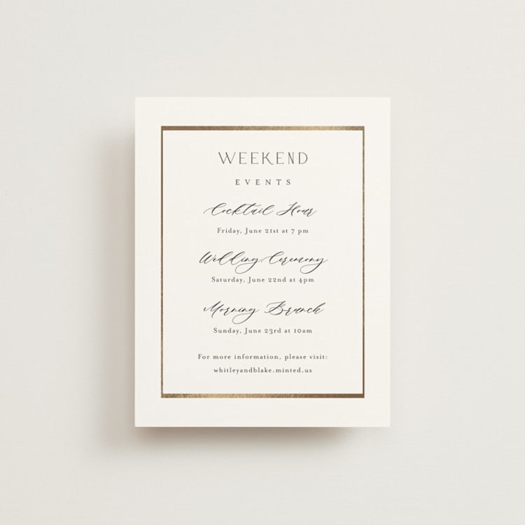 "Luster" - Direction Cards in Cotton by Stacey Meacham - Front