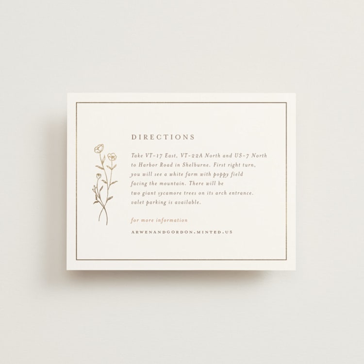 "kouignette" - Direction Cards in Chiffon by chocomocacino - Front