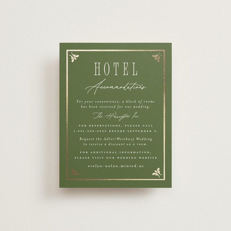 "Sadie" - Direction Cards in Periwinkle by Erin German - Front