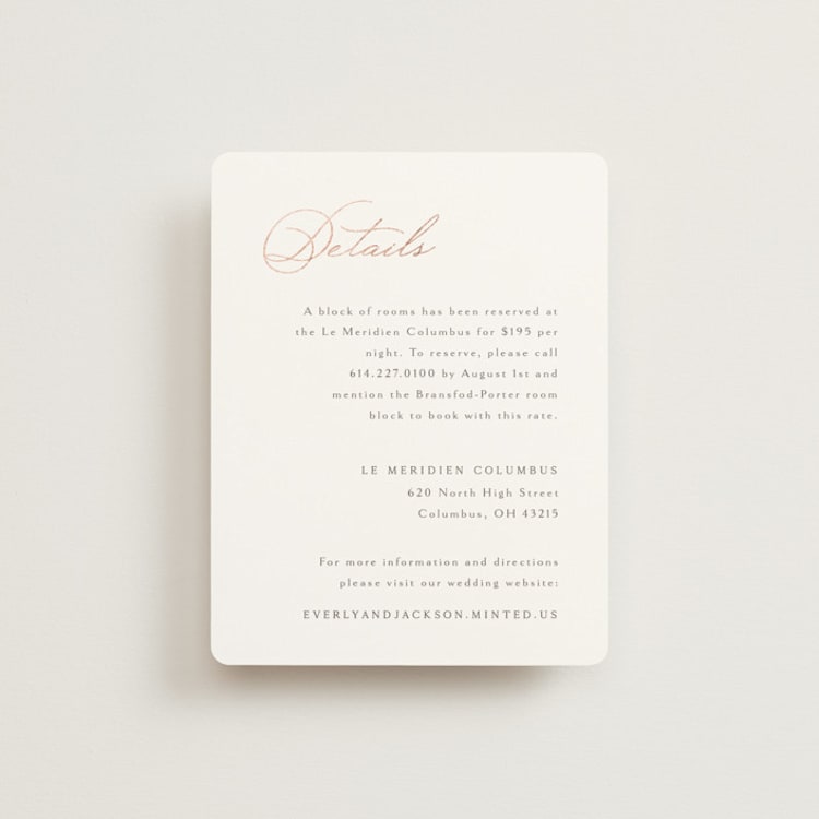 "Eternal" - Direction Cards in Snow by Kaydi Bishop - Front