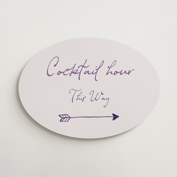 "tablescape drawing" - Direction Signs in Hydrangea by Cass Loh - Front