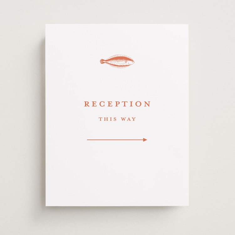 "lobster" - Direction Signs in Spritz by Pippa Shaw - Front