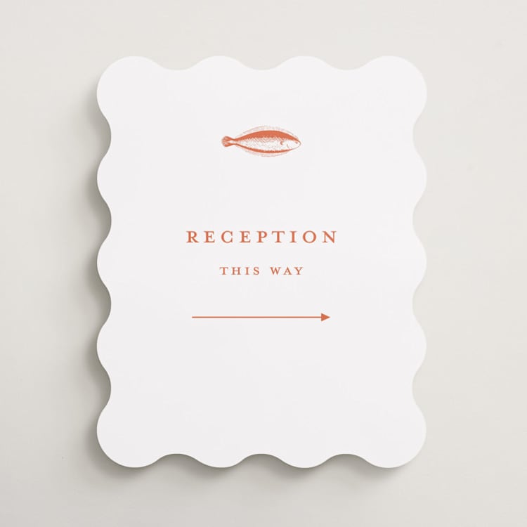 "lobster" - Direction Signs in Spritz by Pippa Shaw - Front
