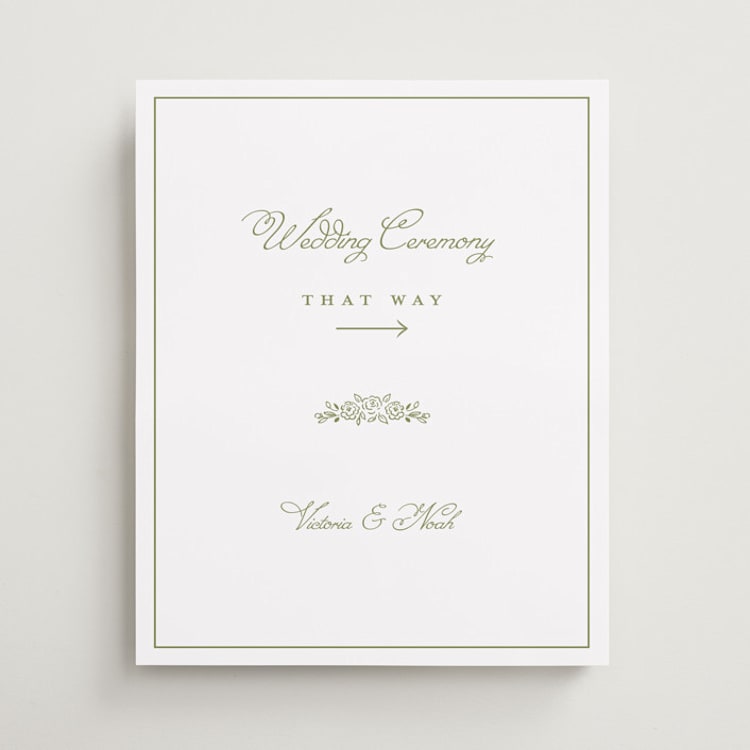 "Crestino" - Direction Signs in Moss by Petra Kern - Front