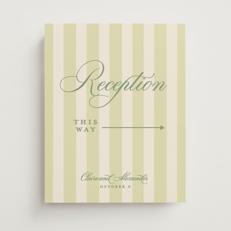 "Heirloom" - Event Signs in Citrine by Creo Study - Front