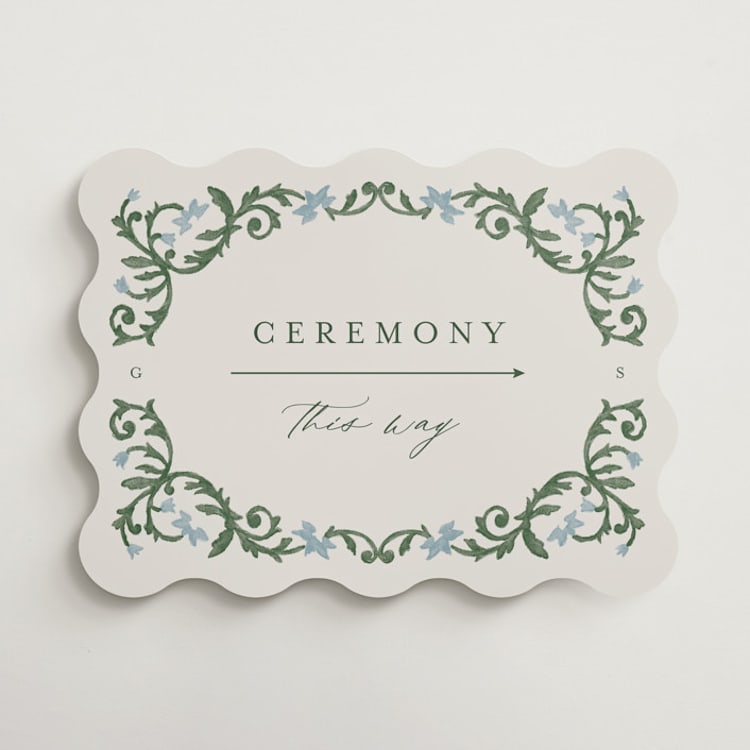 "grandeur" - Direction Signs in Bluebell by Jen Owens - Front