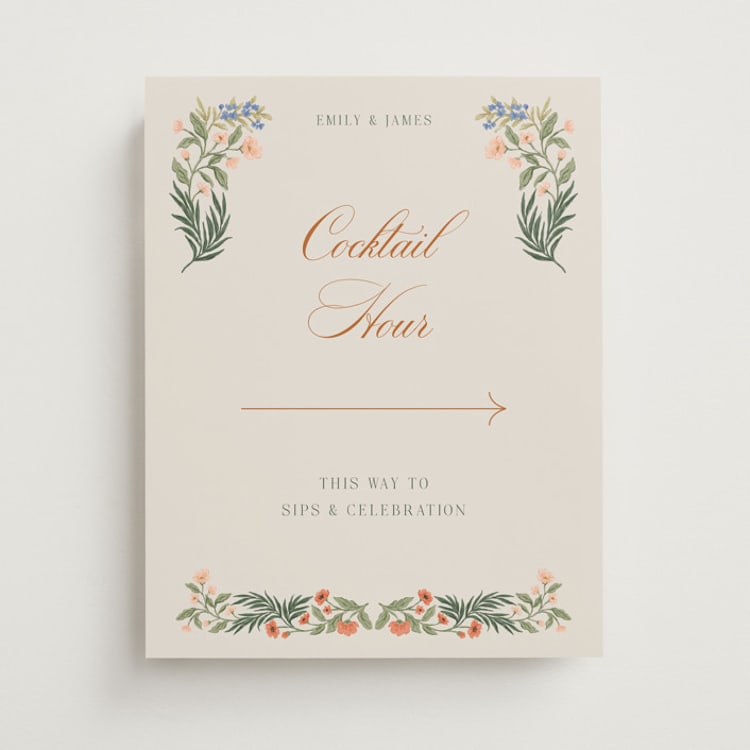 "Garden Heirloom" - Direction Signs in Garden by Elly - Front