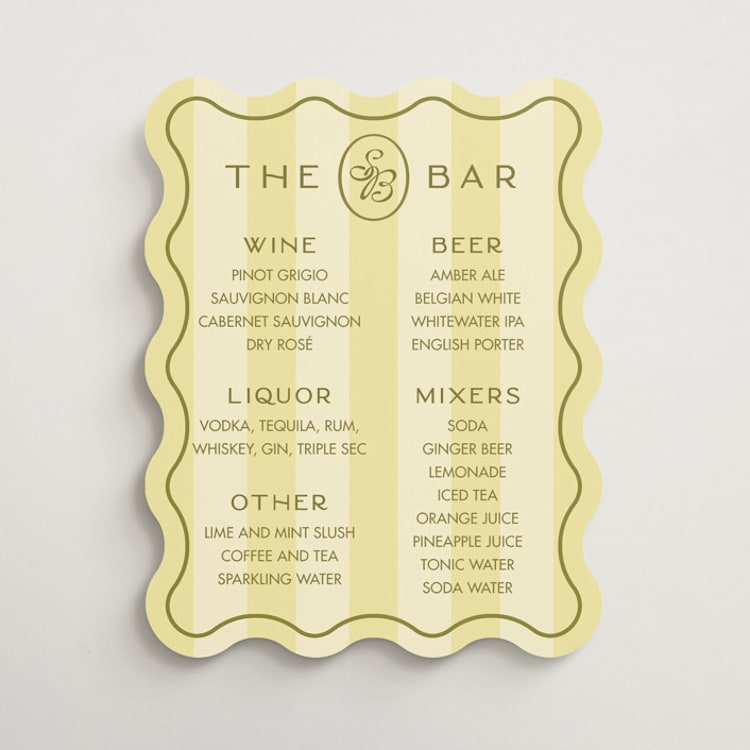 "Fresh Prep" - Direction Signs in Lemongrass by Sam Dubeau - Front