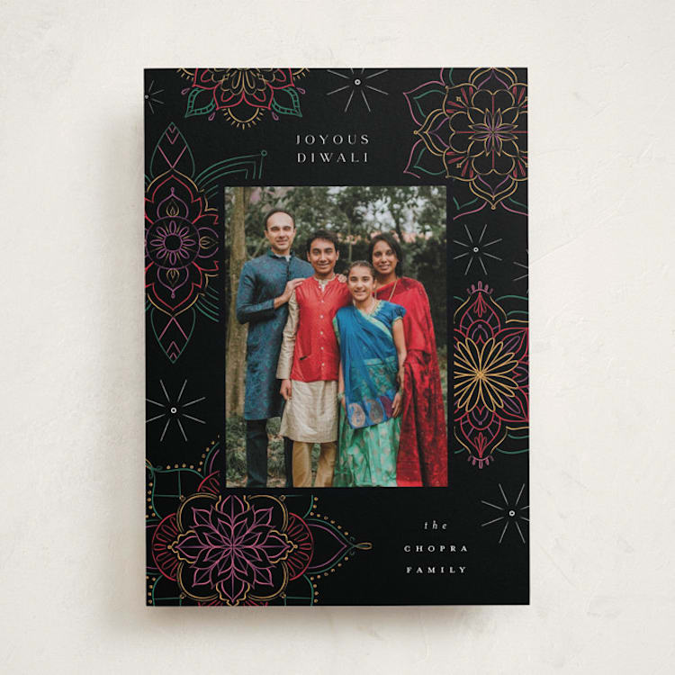 "joyous lights" - Diwali Cards in Garden by Grae - Front