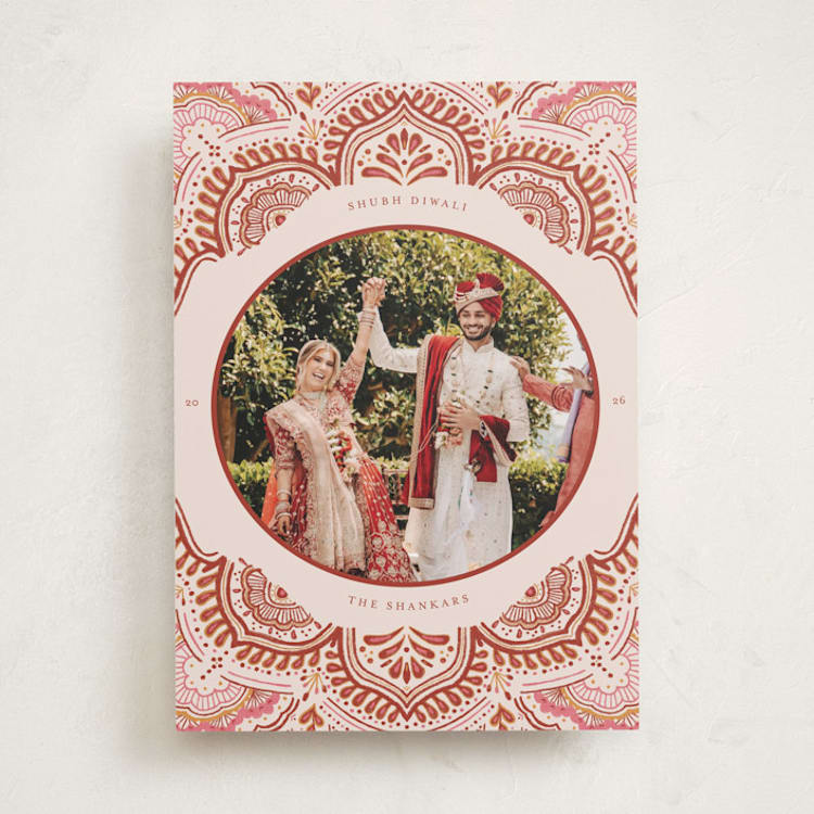 "grand diwali" - Diwali Cards in Cardinal by Kanika Mathur - Front