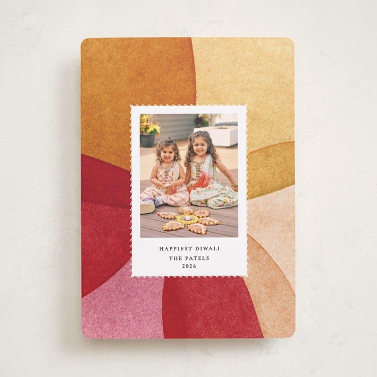 "colorful diwali" - Diwali Cards in Petals by Sumak Studio - Front