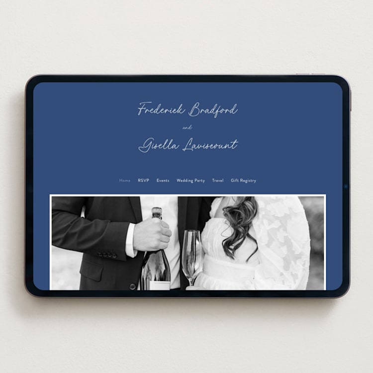 "strazzate" - Wedding Website in Santorini by chocomocacino - Desktop Design
