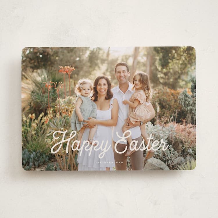 "Nostalgic" - Easter Photo Cards in Lily by Alexandra Cohn - Front