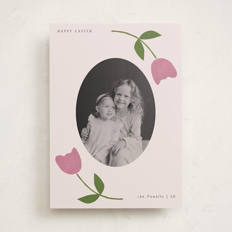 "minimal easter" - Easter Photo Cards in Flower by Sumak Studio - Front