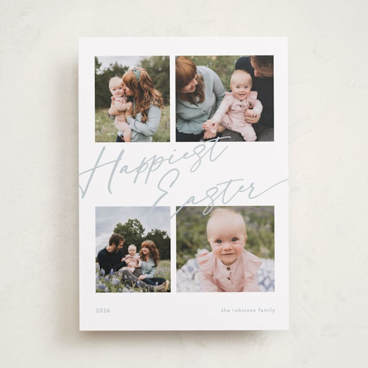 "Rainier" - Easter Photo Cards in Sky by Blustery August - Front
