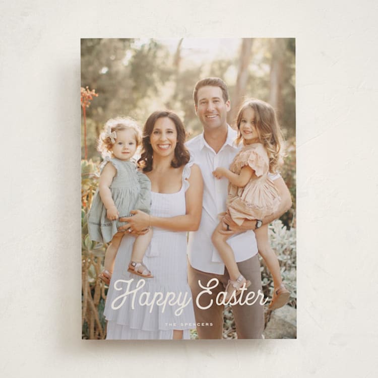 "Nostalgic" - Easter Photo Cards in Lily by Alexandra Cohn - Front