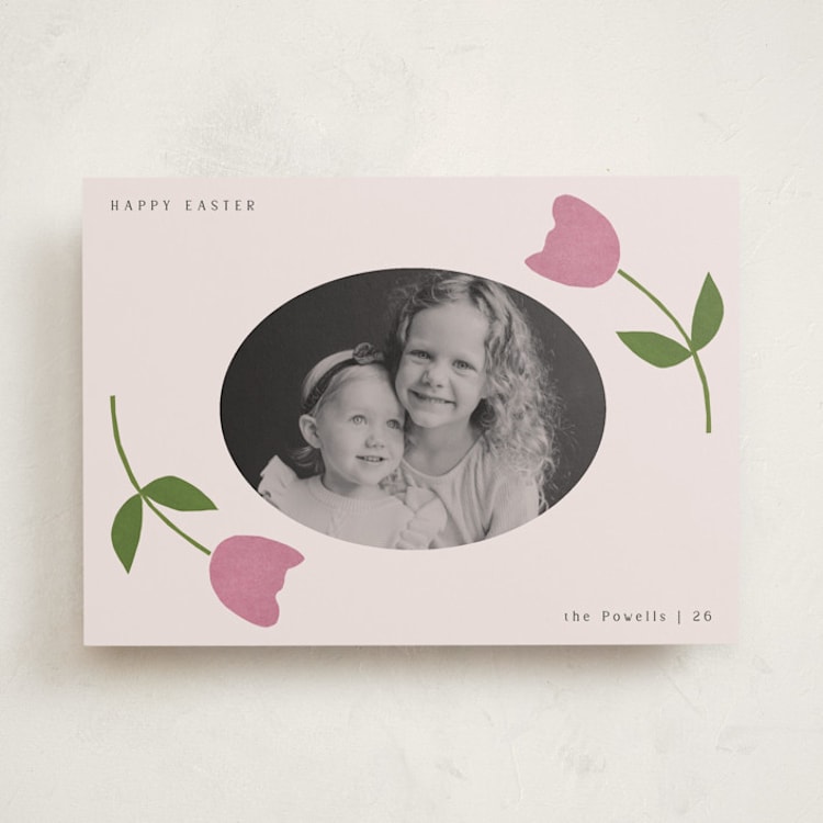 "minimal easter" - Easter Photo Cards in Flower by Sumak Studio - Front