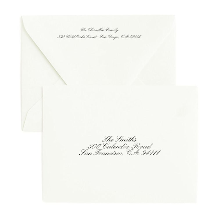 "A2 Euro (4.375" x 5.75")" - Envelopes in White by Minted - Front