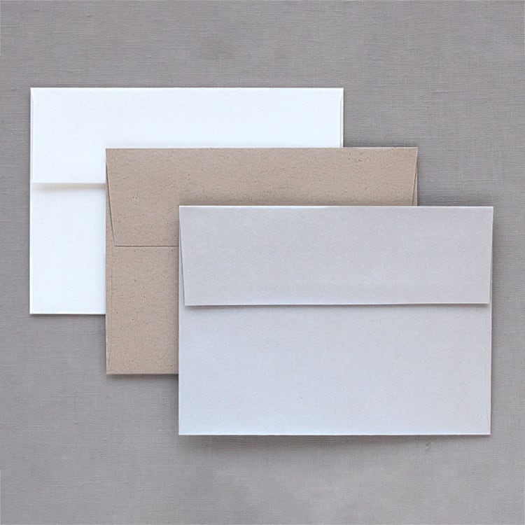 "a8 (8.3" x 6.01")" - Envelopes in White by Minted - Front