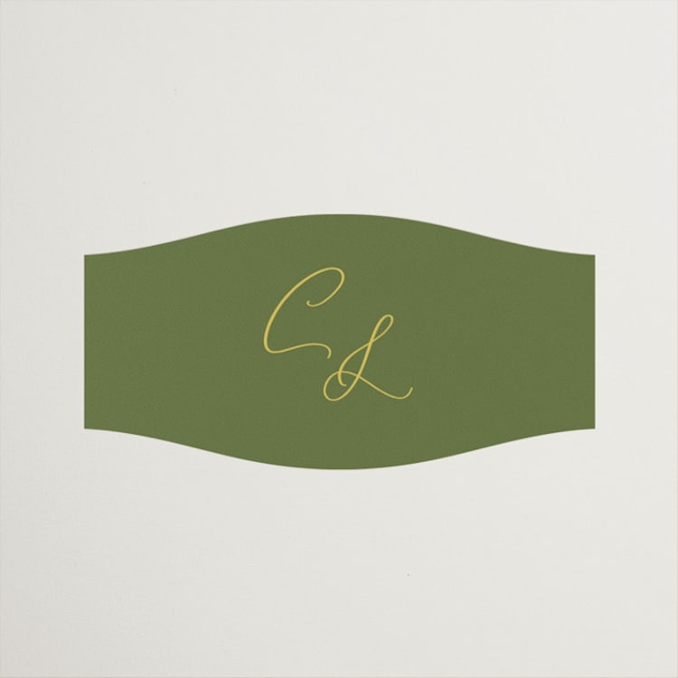 "Calia" - Engagement Party Favor Stickers in Island Citrus by Ani Somi - Front