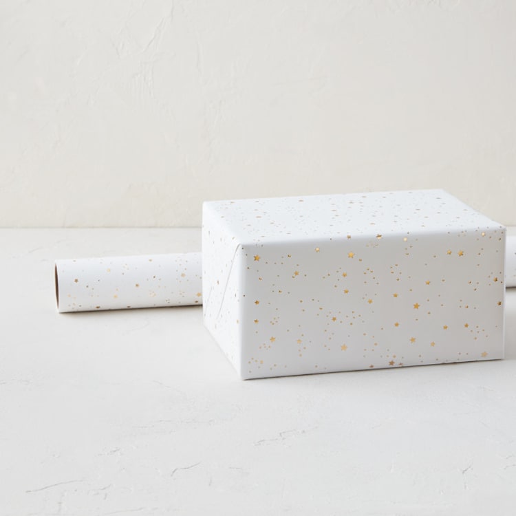 "confetti stars" - Wrapping Paper Roll in Cloud by Jenna Holcomb
