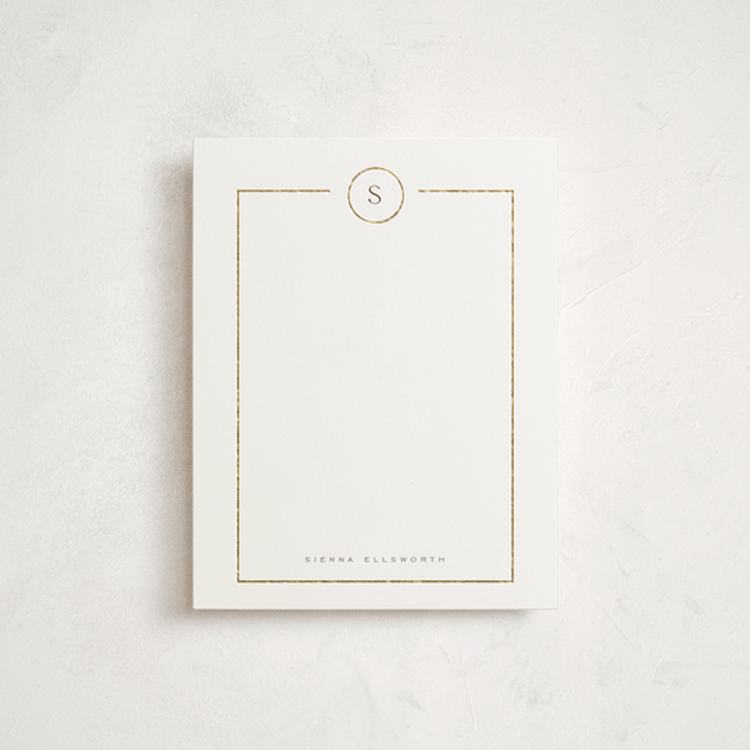 "stretto" - Personalized Stationery Cards in Diamond by chocomocacino - Front