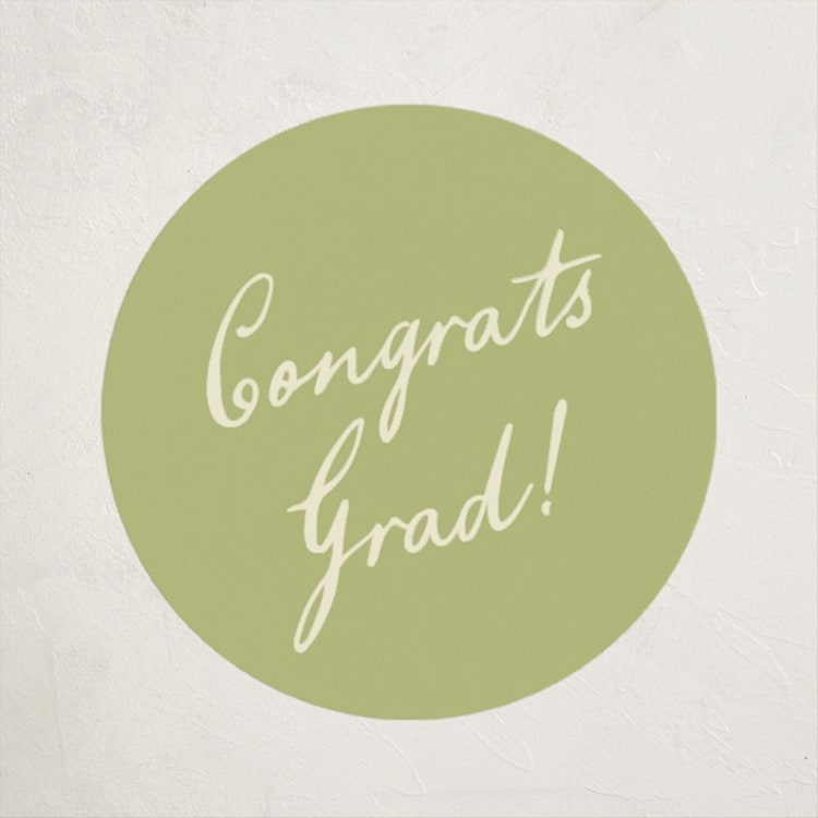 "Chunk" - Graduation Stickers in Funky by Pixel and Hank - Front