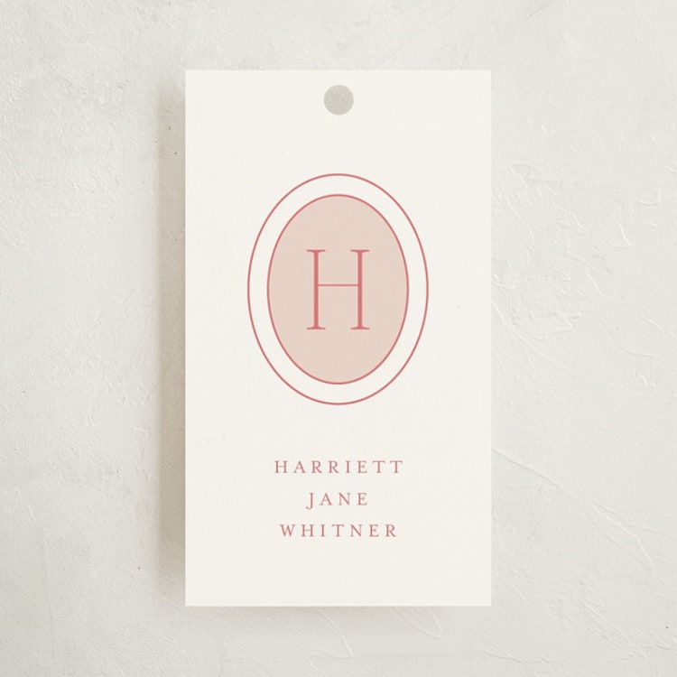 "Poppet" - Gift Tags in Bashful by Alston Foster - Front