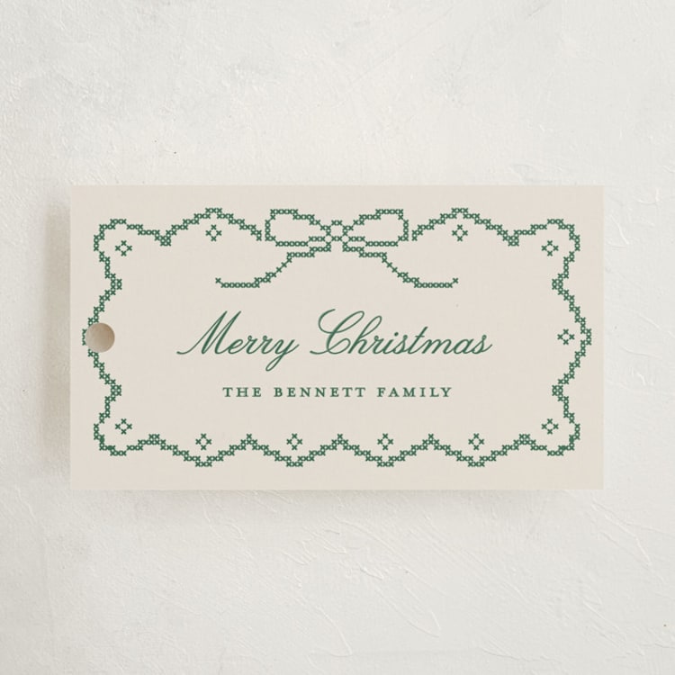 "Eloise" - Gift Tags in Juniper by Kelly Watkins - Front