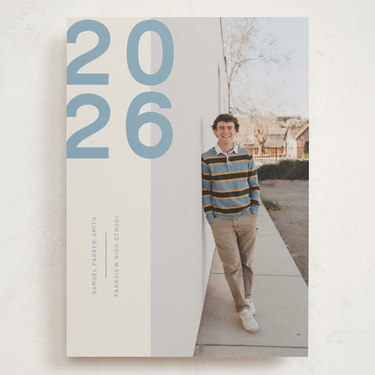 "Modern Year" - Graduation Announcements in Lake by Kelly Watkins - Front