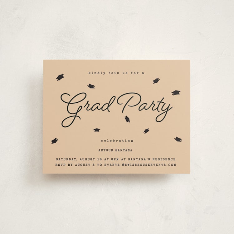 "Framed in Time" - Graduation Insert Cards in Vanilla by Sherley Ferreira - Front