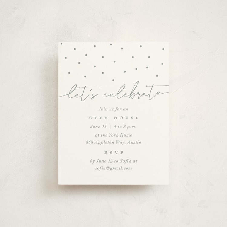 "graduation gallery" - Graduation Insert Cards in Snow by Sarah Curry - Front