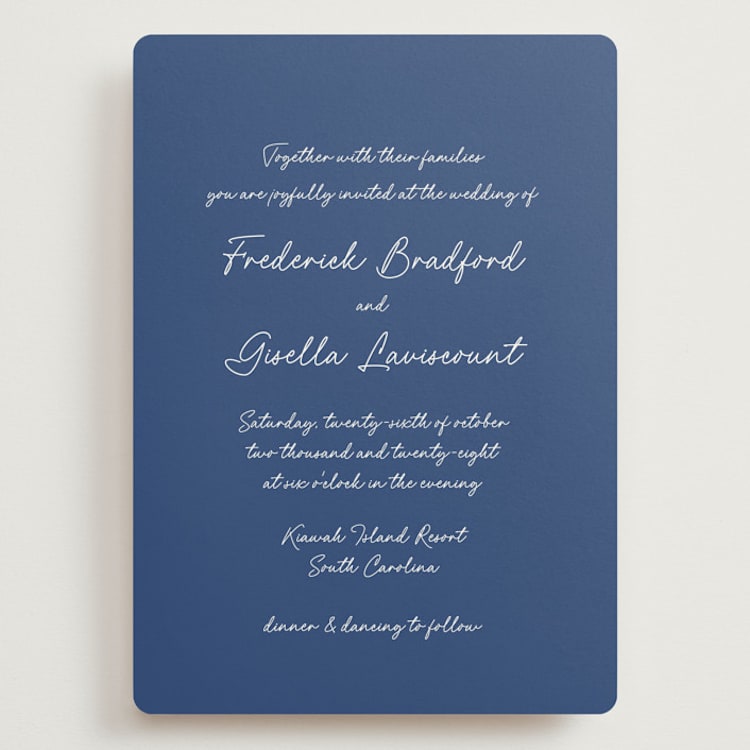 "strazzate" - Wedding Invitations in Santorini by chocomocacino - Front